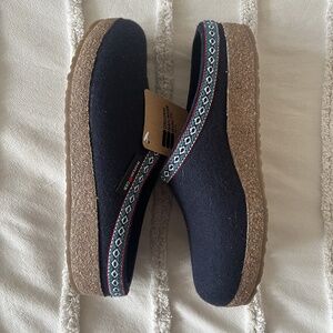 Haflinger Grizzly GZ Franzl Slipper Clog